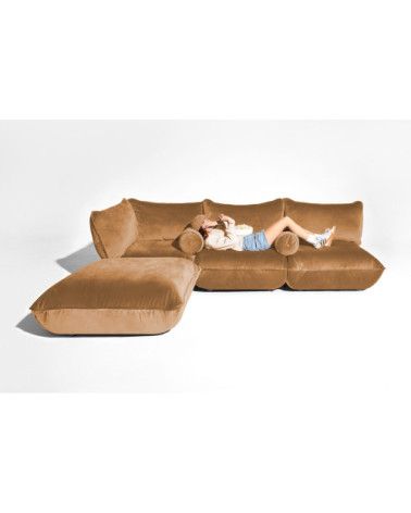 Seduta angolare modulare "Sumo Corner Seat Velvet" – FATBOY | BHOME by Arredi Barbàra