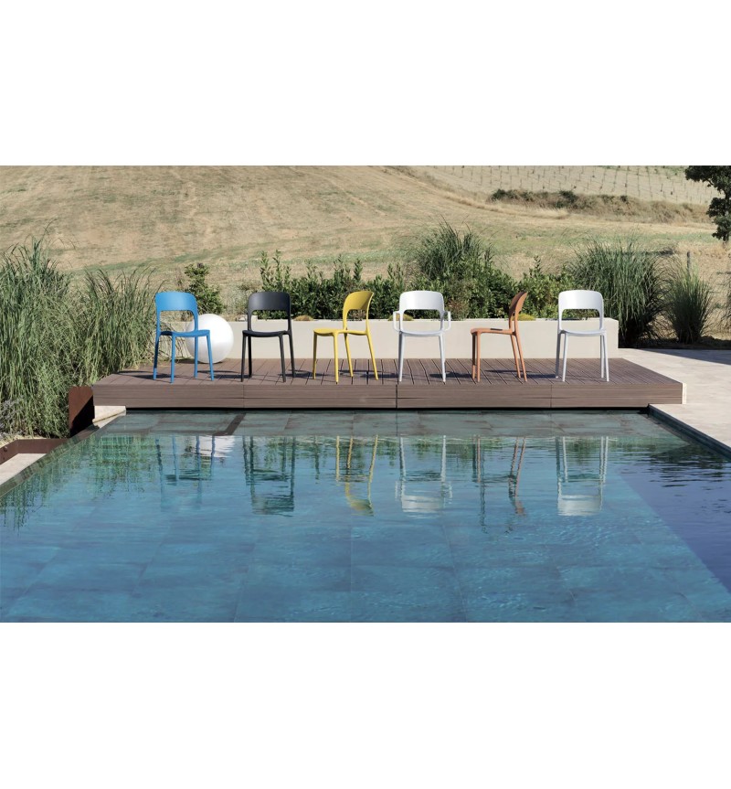 Chaise outdoor Gipsy BONTEMPI | BHOME by Arredi Barbàra