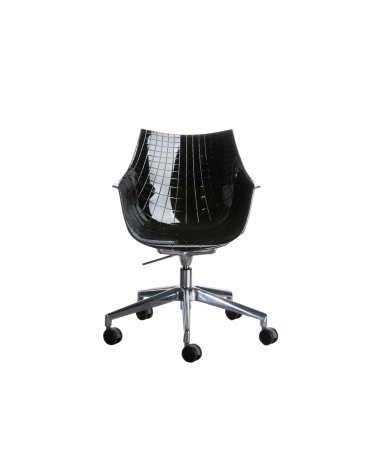 Poltroncina “MERIDIANA Ruote” in policarbonato – DRIADE