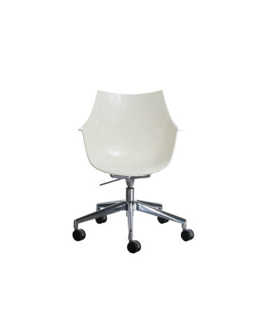 Poltroncina “MERIDIANA Ruote” in policarbonato – DRIADE
