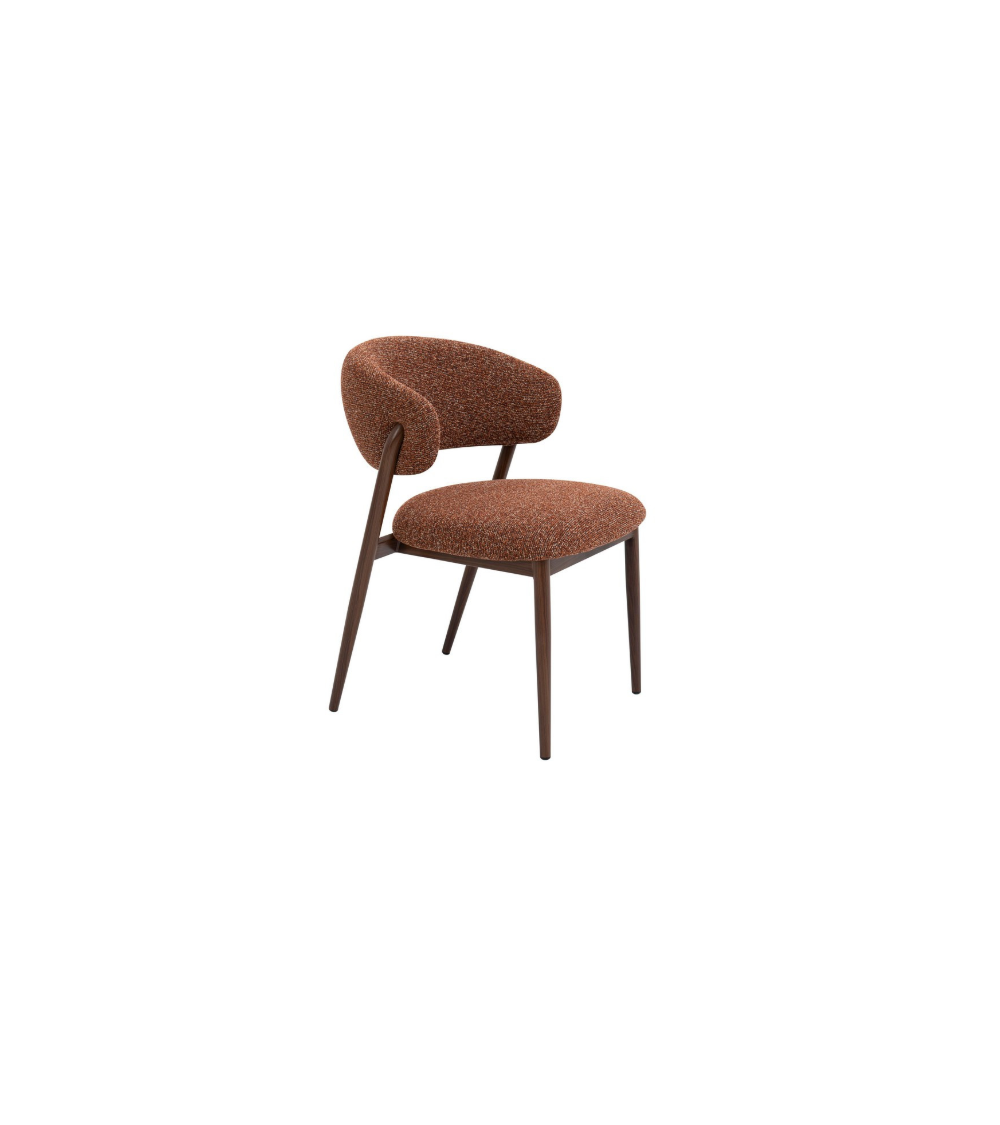 CASSANDRA Chair BIZZOTTO Upholstered Bouclé Effect
