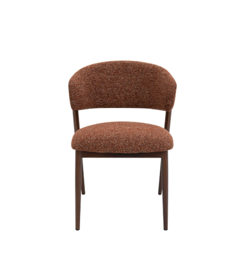 CASSANDRA Chair BIZZOTTO Upholstered Bouclé Effect