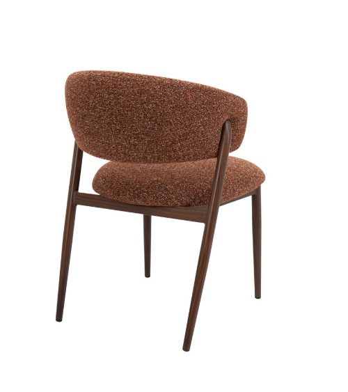 CASSANDRA Chair BIZZOTTO Upholstered Bouclé Effect