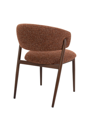 CASSANDRA Chair BIZZOTTO Upholstered Bouclé Effect