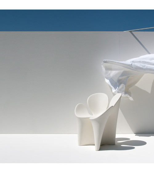 CLOVER armchair, white DRIADE by Ron Arad | BHOME