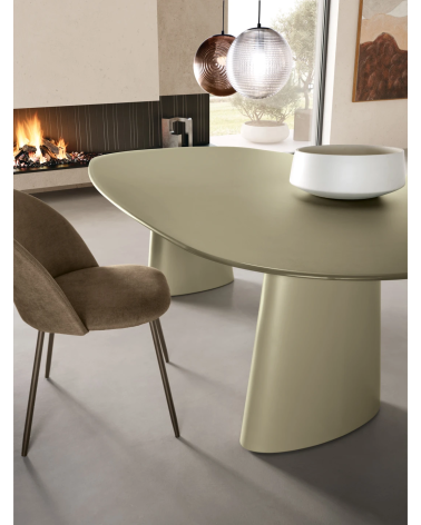 Tavolo AXEL 220x110 cm in vetro – IKONE Casa | BHOME