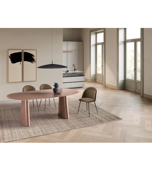 Tavolo AXEL 220x110 cm in vetro – IKONE Casa | BHOME