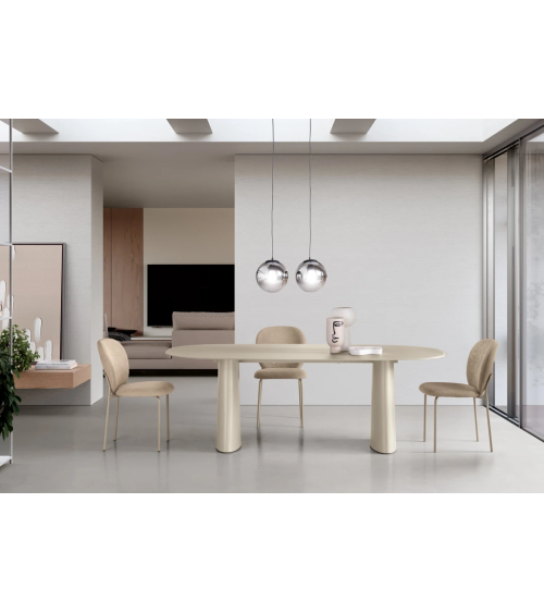 Tavolo AXEL 220x110 cm in vetro – IKONE Casa | BHOME