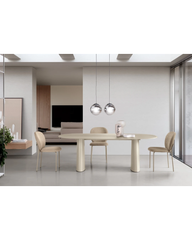 Tavolo AXEL 220x110 cm in vetro – IKONE Casa | BHOME