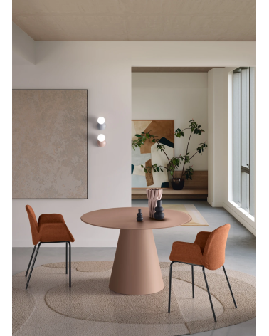 Tavolo NOEL Ø120 cm in vetro – IKONE Casa | BHOME