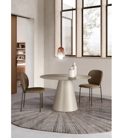 Tavolo NOEL Ø120 cm in vetro – IKONE Casa | BHOME