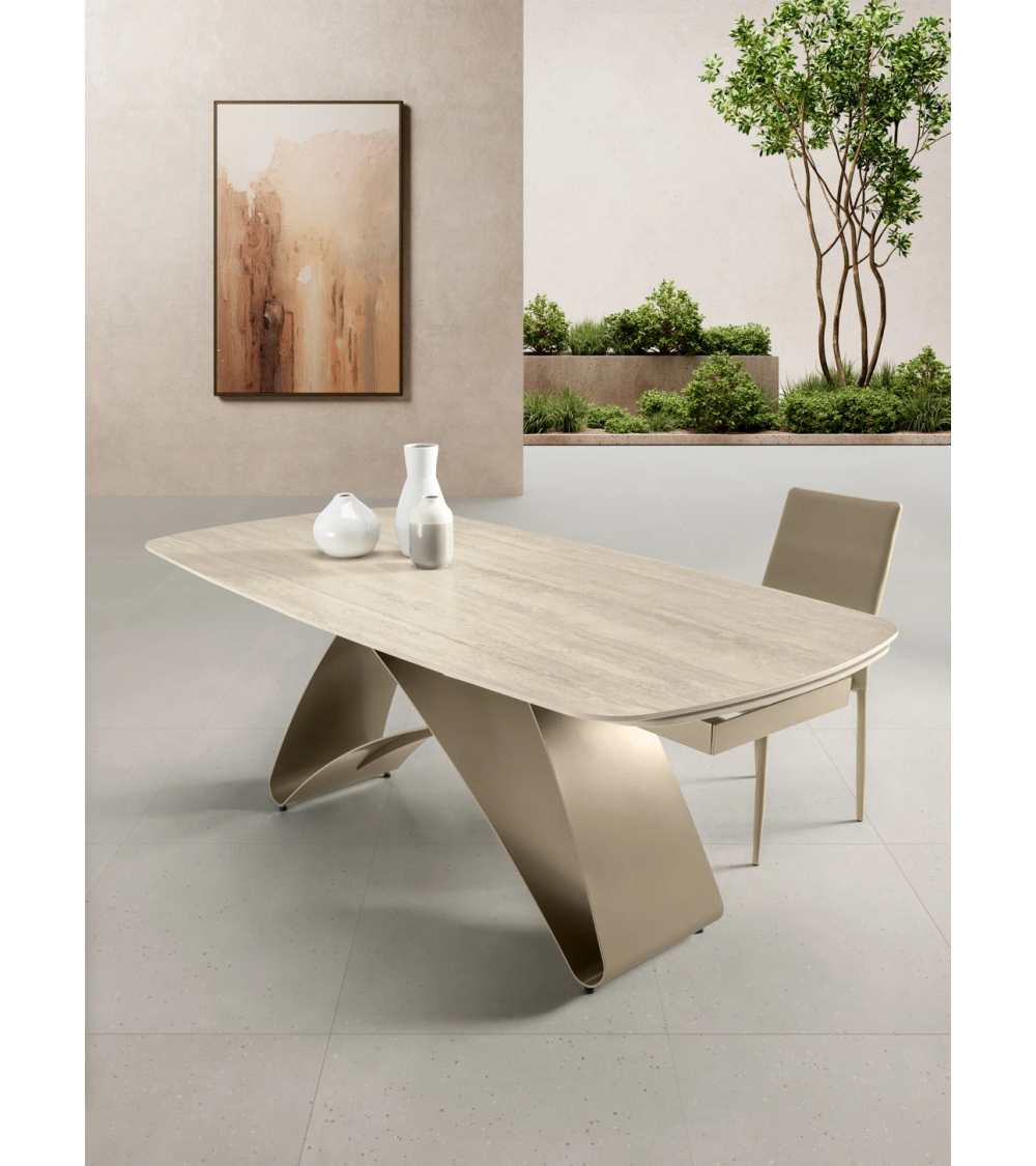 Tavolo allungabile King Calacatta Oro – IKONE CASA