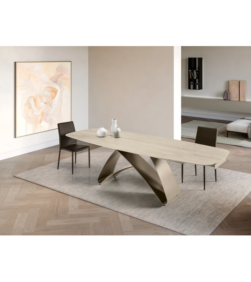 Tavolo allungabile King Calacatta Oro – IKONE CASA