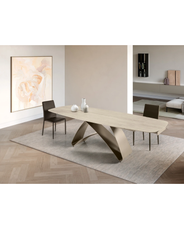 Tavolo allungabile King Calacatta Oro – IKONE CASA