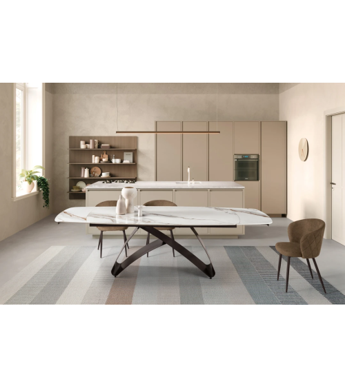 Tavolo allungabile King Calacatta Oro – IKONE CASA