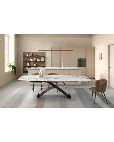 Tavolo allungabile King Calacatta Oro – IKONE CASA