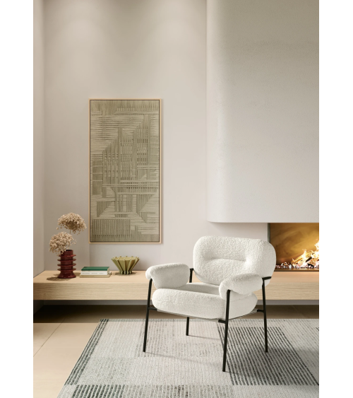Poltrona Kent in bouclé – IKONE Casa | BHOME