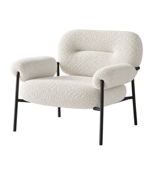Poltrona Kent in bouclé – IKONE Casa | BHOME
