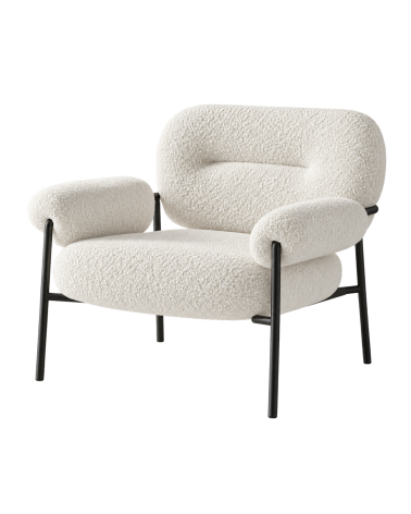 Poltrona Kent in bouclé – IKONE Casa | BHOME