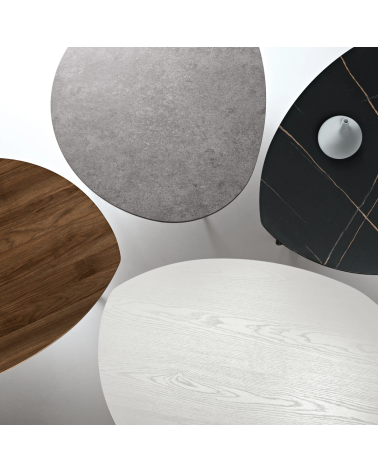 Tavolino Oya IKONE Casa in MDF e metallo | BHOME