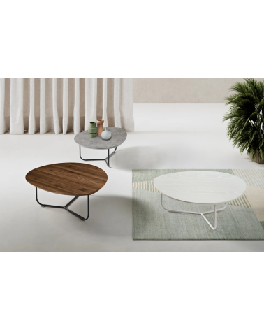 Tavolino Oya IKONE Casa in MDF e metallo | BHOME