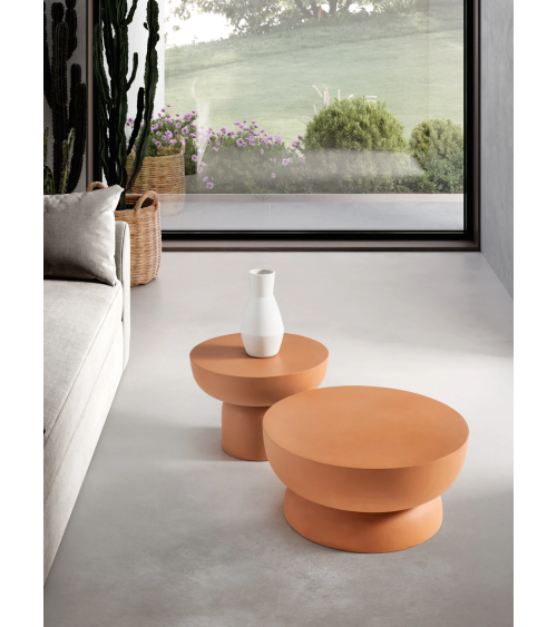 Tavolino “Sisto” in microcemento – IKONE Casa