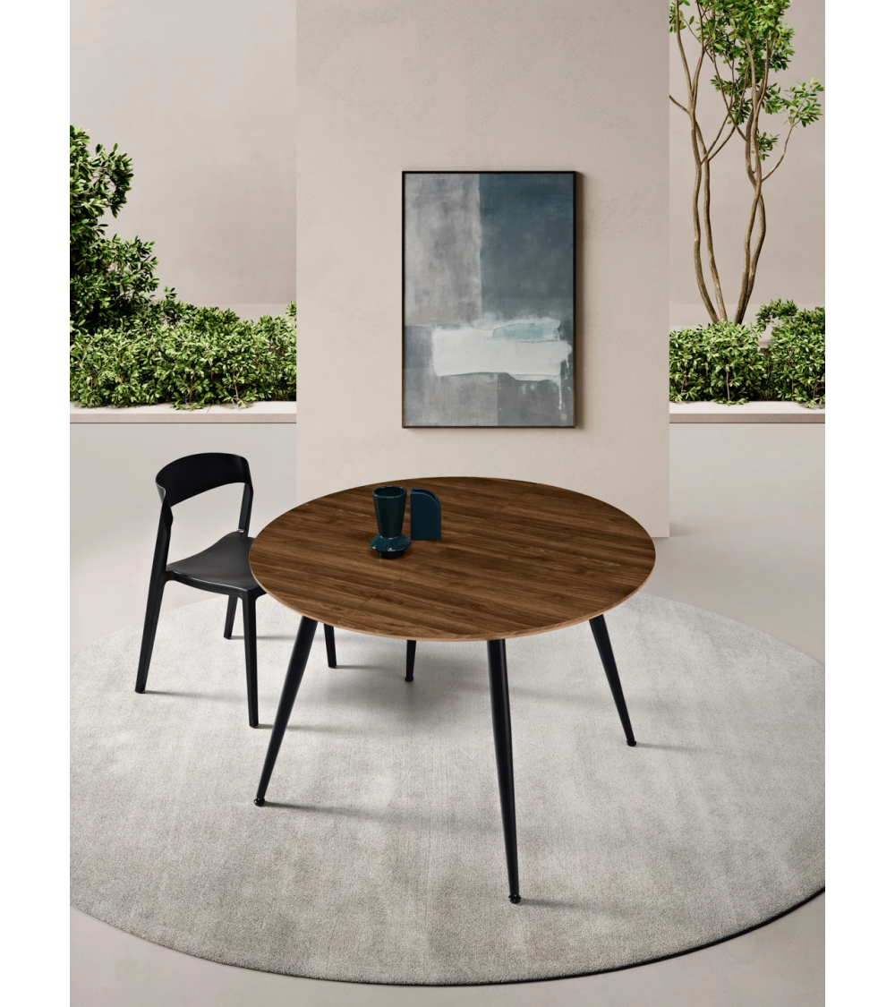 Ausziehtisch Habla Ø 120/160 cm – IKONE Casa | BHOME