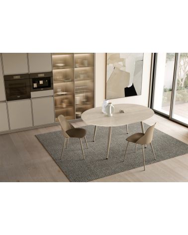 Tavolo Habla allungabile Ø120/160 cm – IKONE Casa | BHOME