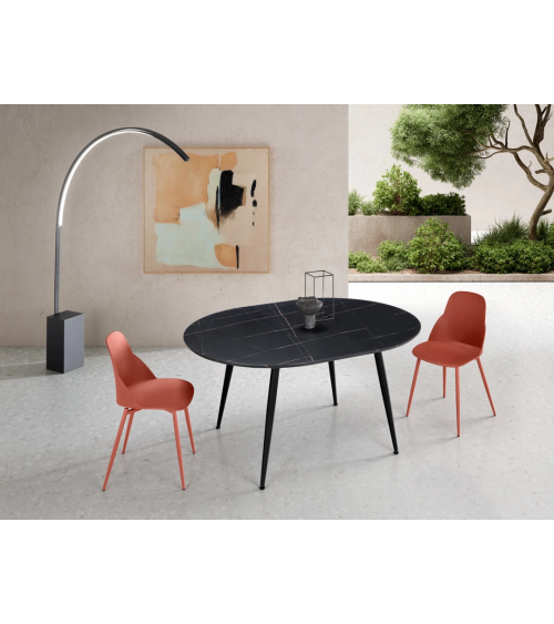 Ausziehtisch Habla Ø 120/160 cm – IKONE Casa | BHOME