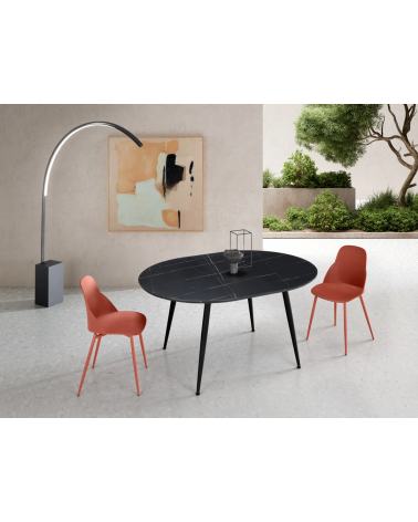 Ausziehtisch Habla Ø 120/160 cm – IKONE Casa | BHOME
