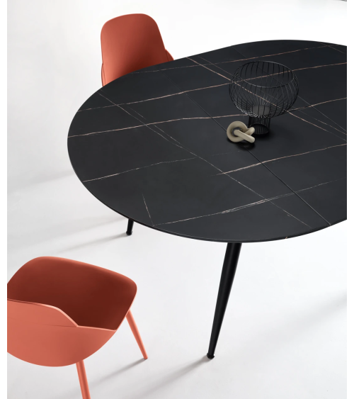Ausziehtisch Habla Ø 120/160 cm – IKONE Casa | BHOME