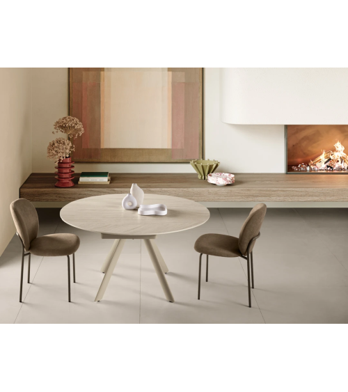 Tavolo Round 135 cm allungabile – IKONE Casa | BHOME