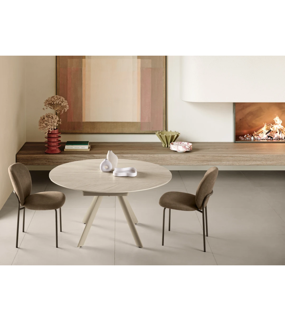 Tavolo Round 135 cm allungabile – IKONE Casa | BHOME