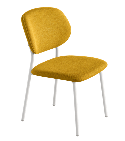 Sedia Ellis imbottita in tessuto – IKONE Casa | BHOME