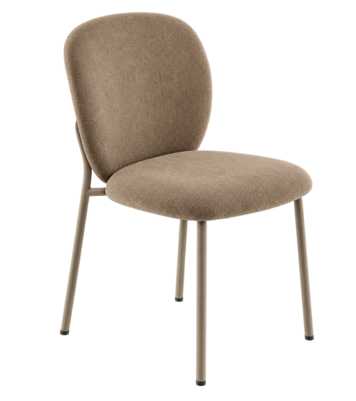 Sedia “Oasi” imbottita in tessuto – IKONE CASA