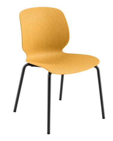 Chaise « Rib » en polypropylène et métal – IKONE CASA