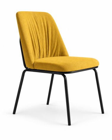 Flaca Upholstered Chair in Fabric | Capodarte
