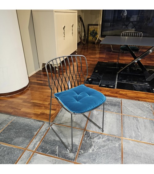 Freak Chair BONTEMPI CASA Natural Silver | Bhome by Arredi Barbàra