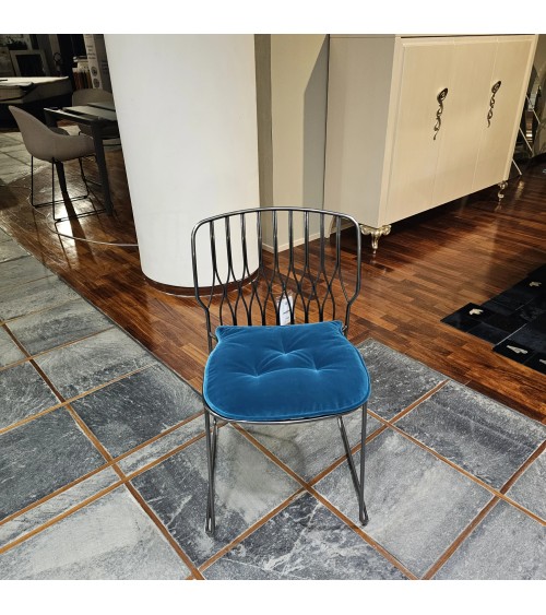 Freak Chair BONTEMPI CASA Natural Silver | Bhome by Arredi Barbàra