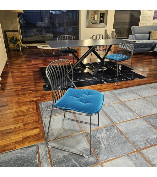 Freak Chair BONTEMPI CASA Natural Silver | Bhome by Arredi Barbàra