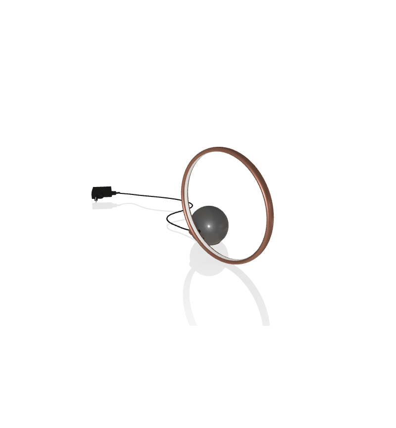 Lámpara de mesa Circle BONTEMPI CASA | Bhome by Arredi Barbàra