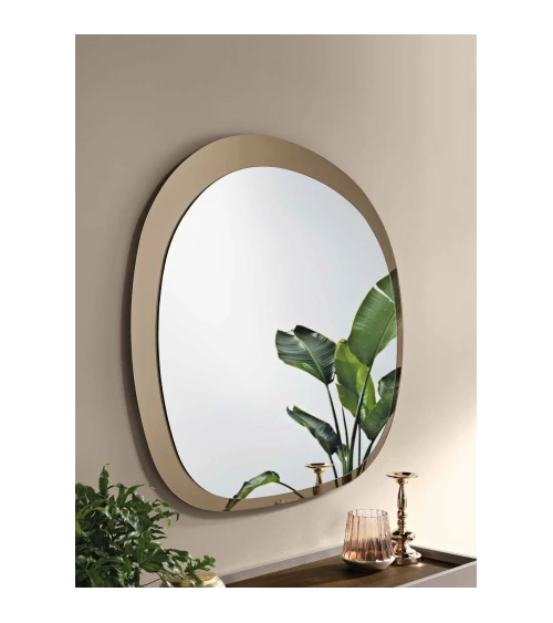 Fill Specchio Sagomato con Cornice in Vetro | Capodarte