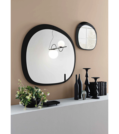 Fill Specchio Sagomato con Cornice in Vetro | Capodarte