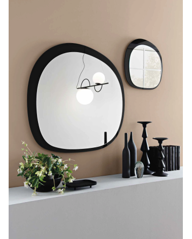 Fill Specchio Sagomato con Cornice in Vetro | Capodarte