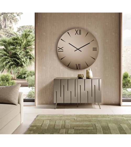 Orologio specchio “Time” in vetro specchiato | Capodarte Home