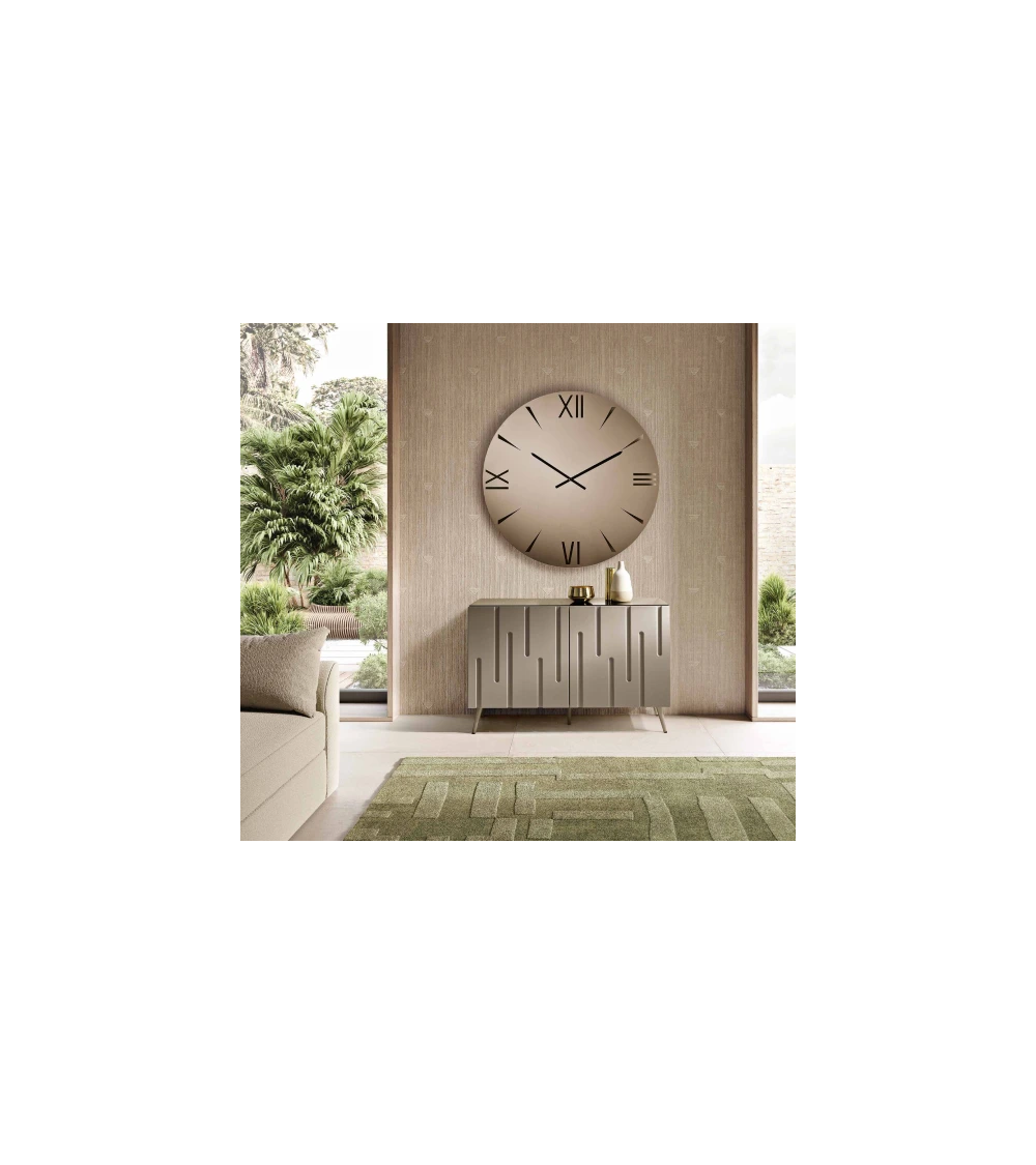 Orologio specchio “Time” in vetro specchiato | Capodarte Home