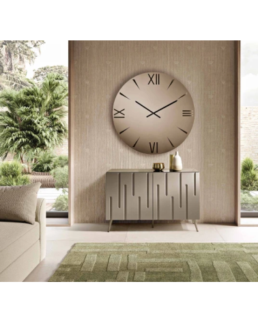 Orologio specchio “Time” in vetro specchiato | Capodarte Home