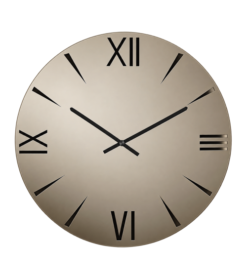 Orologio specchio “Time” in vetro specchiato | Capodarte Home