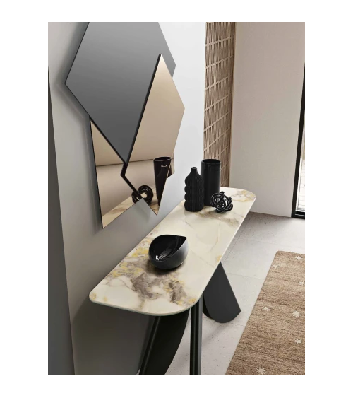 Consolle “Meti” in vetro o ceramica | Capodarte Home