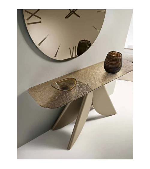 Consolle “Meti” in vetro o ceramica | Capodarte Home